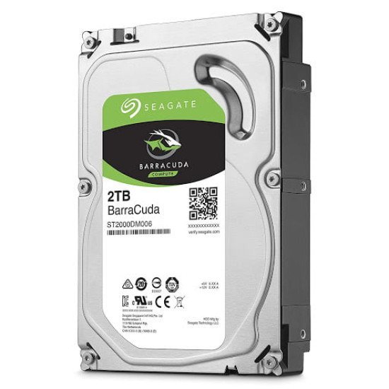 Seagate Barracuda 2TB SATA 3.5 inch HDD