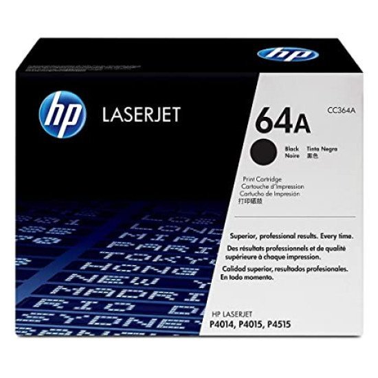 HP 64A Black LaserJet Toner Cartridge