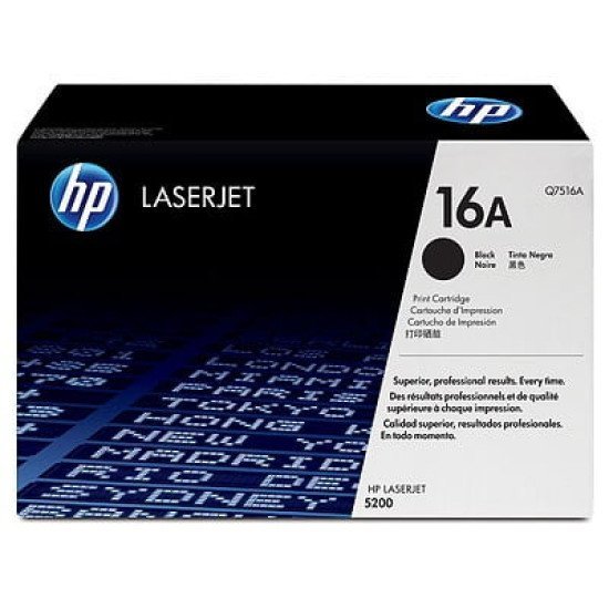 HP 16A Black LaserJet Toner Cartridge