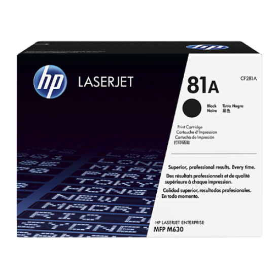 HP 81A Black Original LaserJet Toner Cartridge